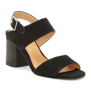 Corso Como Prysym Black Nabucco Block Heels Size 8.5